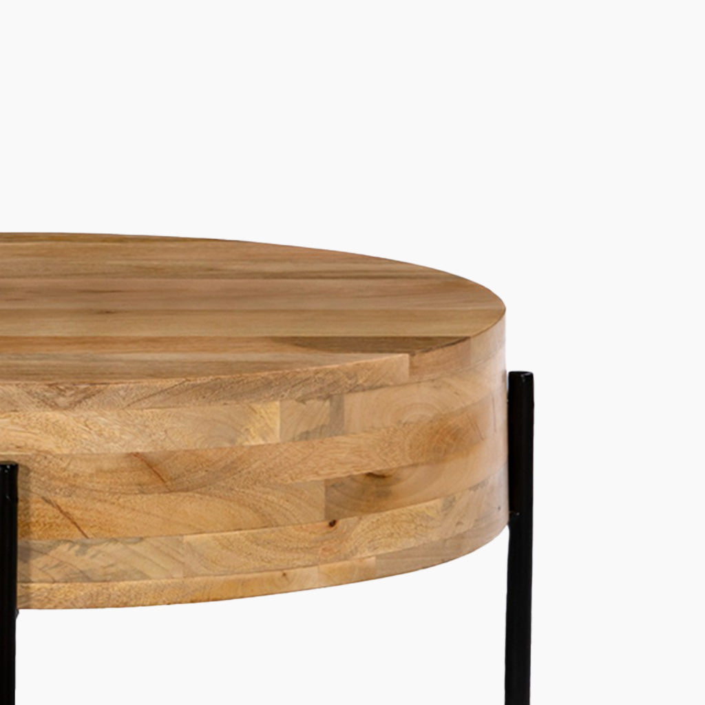 Zephyr Mango Wood Coffee Table