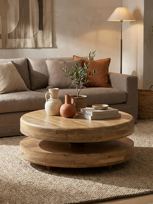 Birdie Mango Wood Coffee Table