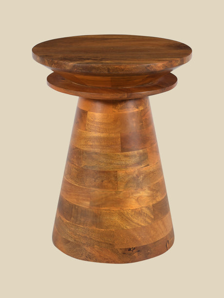 Opal Wooden Side Table