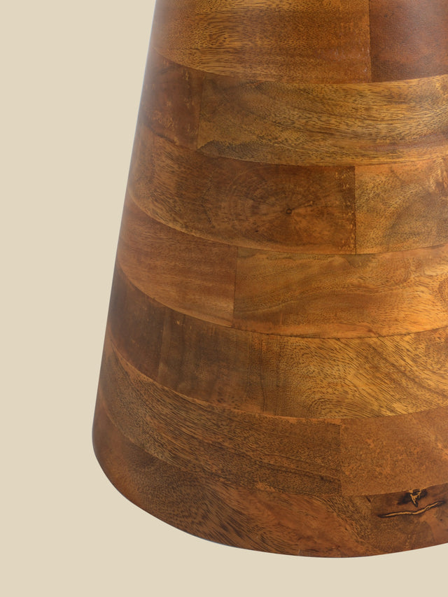 Opal Wooden Side Table