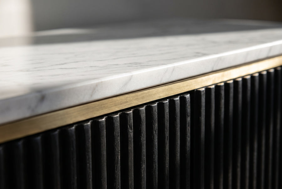 Textured Gold Hardware Detail