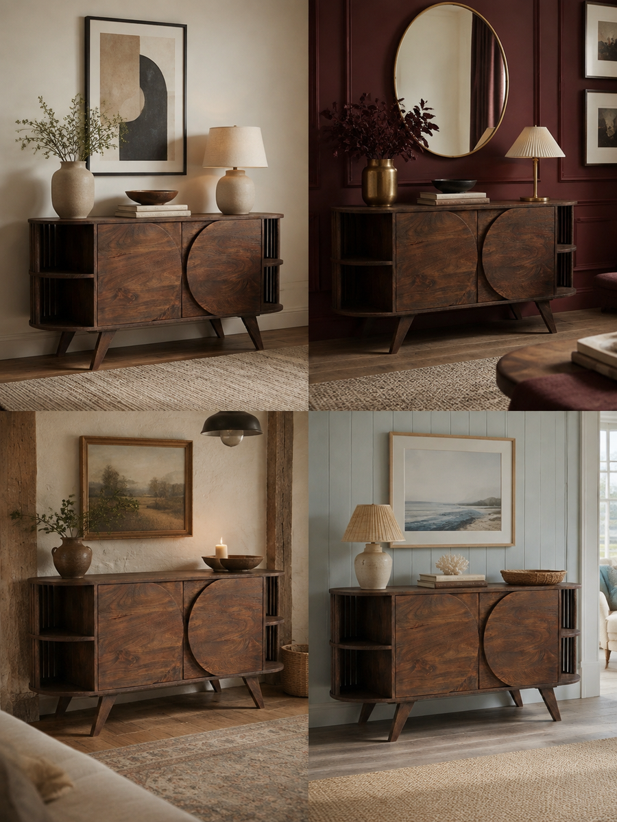 Rich Character for Eclectic Rooms