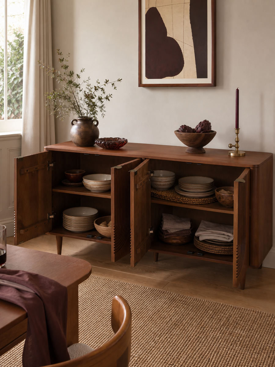 Two Doors, Mid-Century Storage
