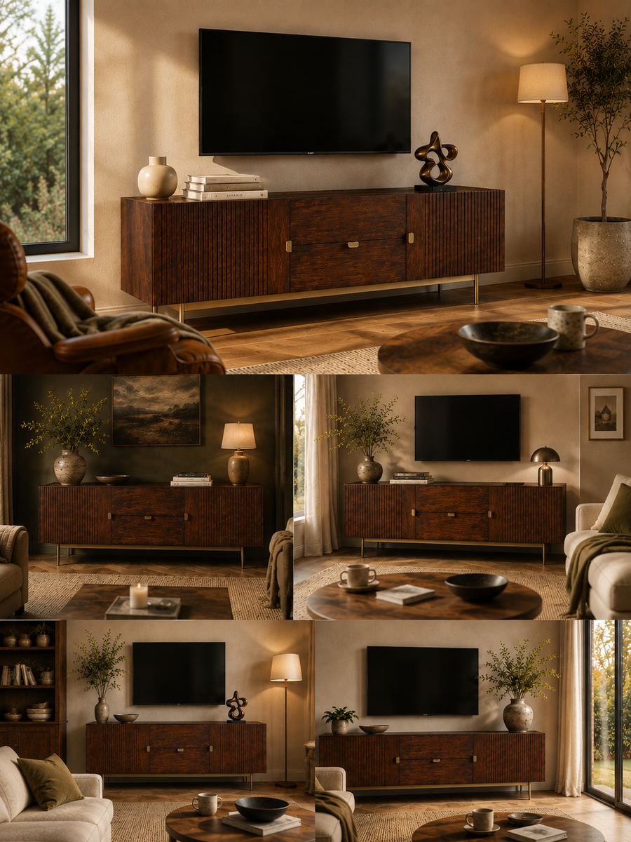 Refined Glam for Modern Rooms