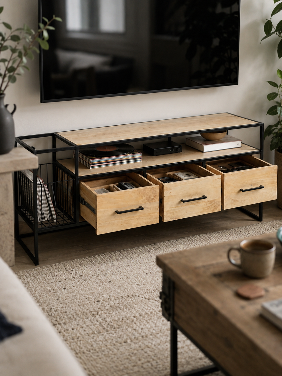 Concealed Storage, Open Wire Sections