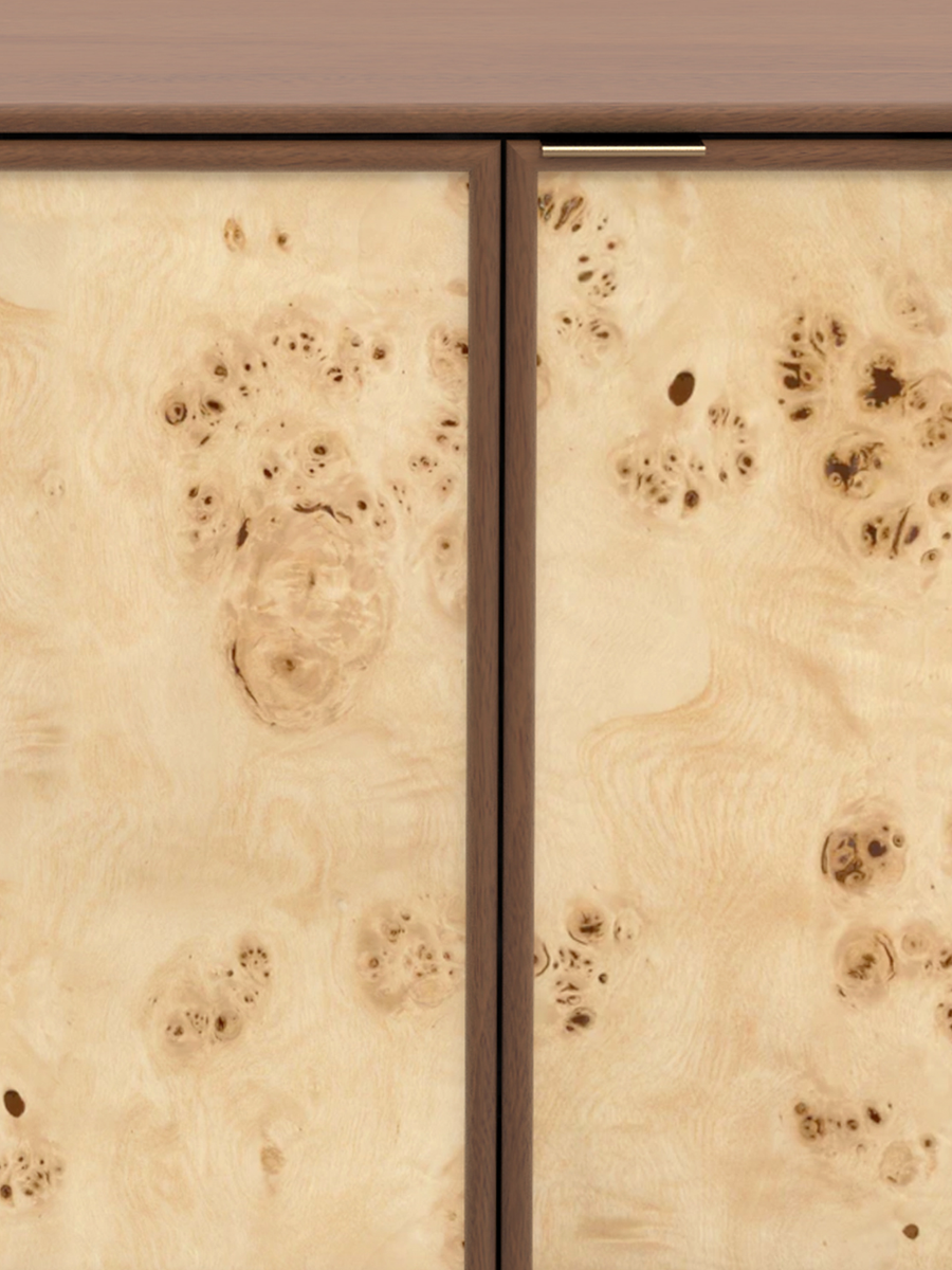 Burl Veneer, Richer Walnut Depth