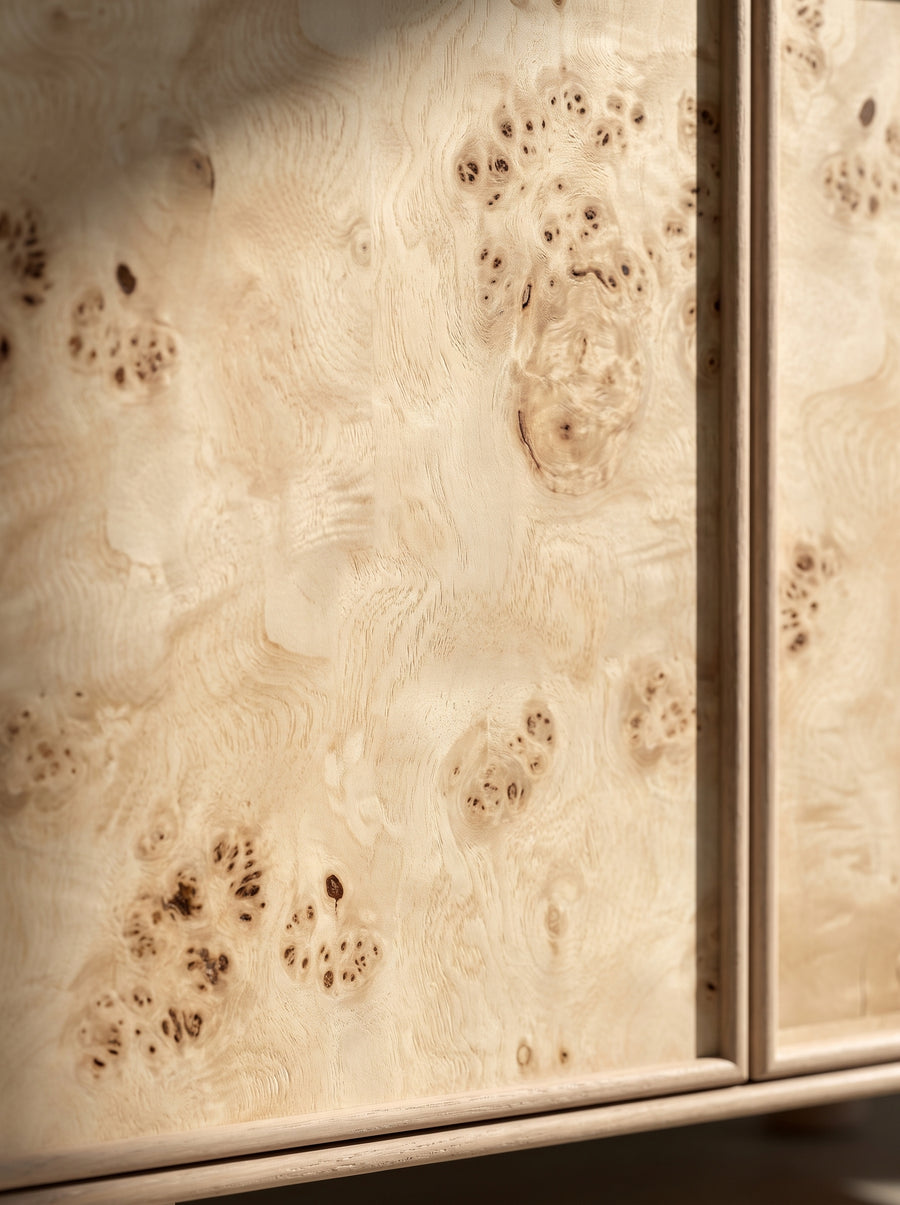 Natural Burl Grain Revealed