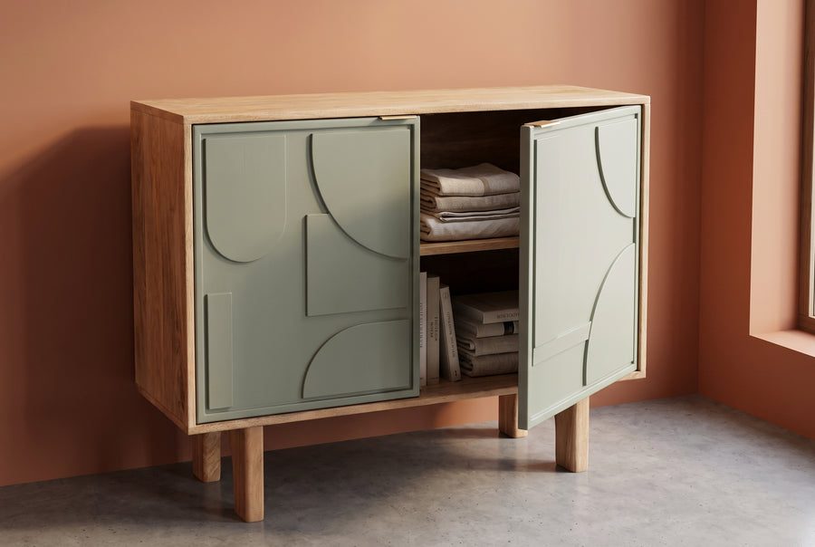 Two Doors, Tucked Storage