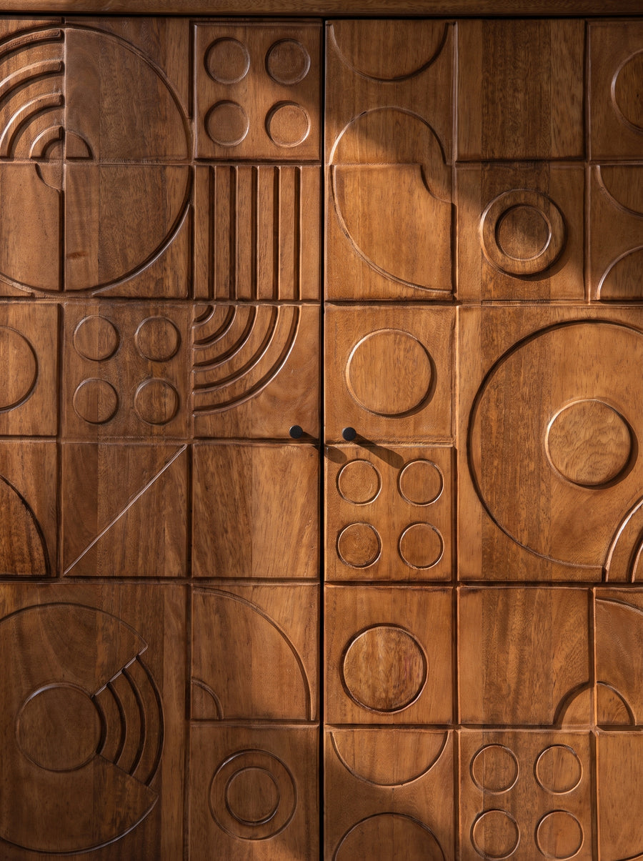 Hand Stained Rich Mahogany