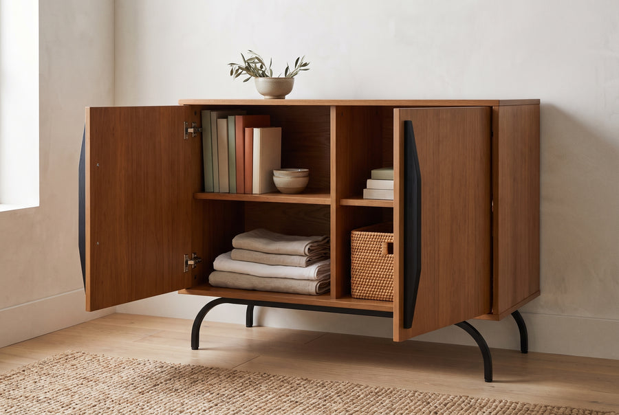 Two Doors, Generous Storage