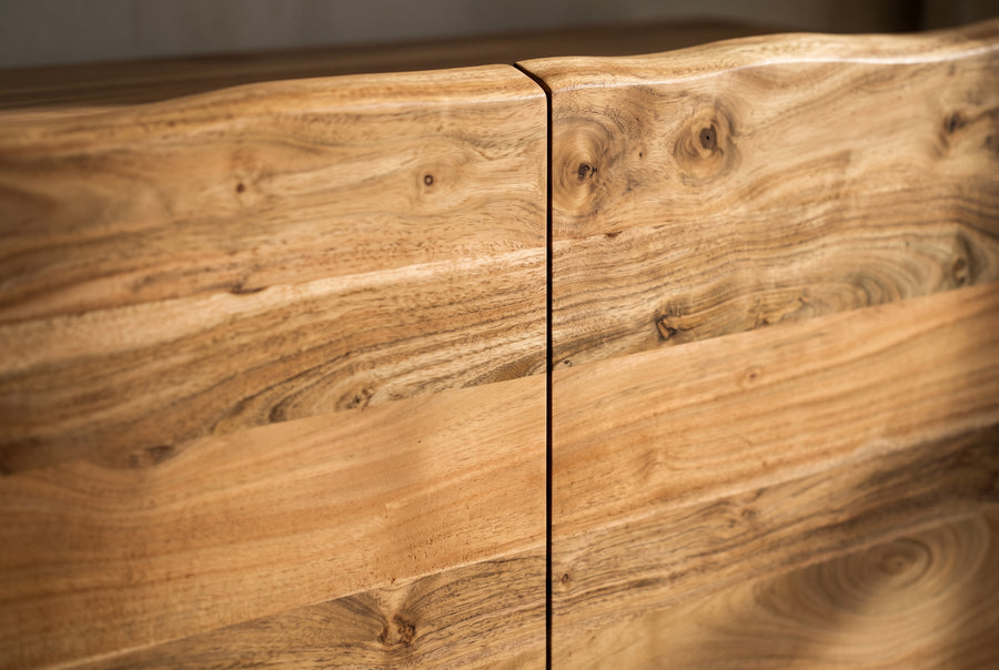 Naturally Warm, Rustic Finish
