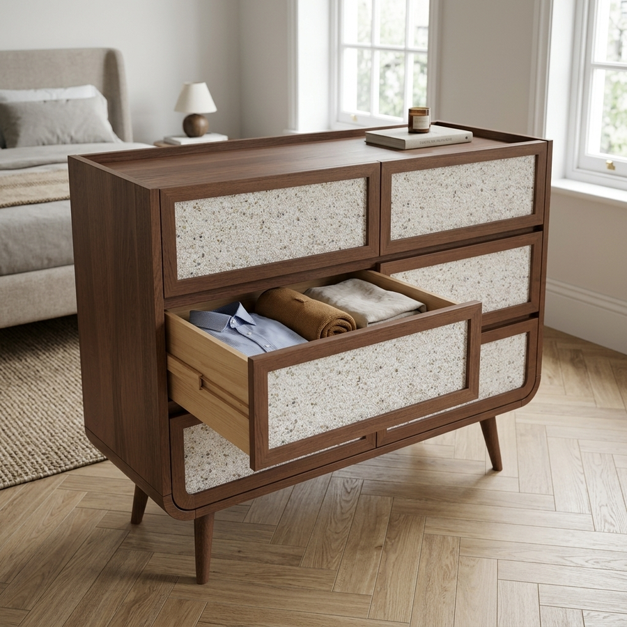 Six Drawers, Genuinely Ample Space