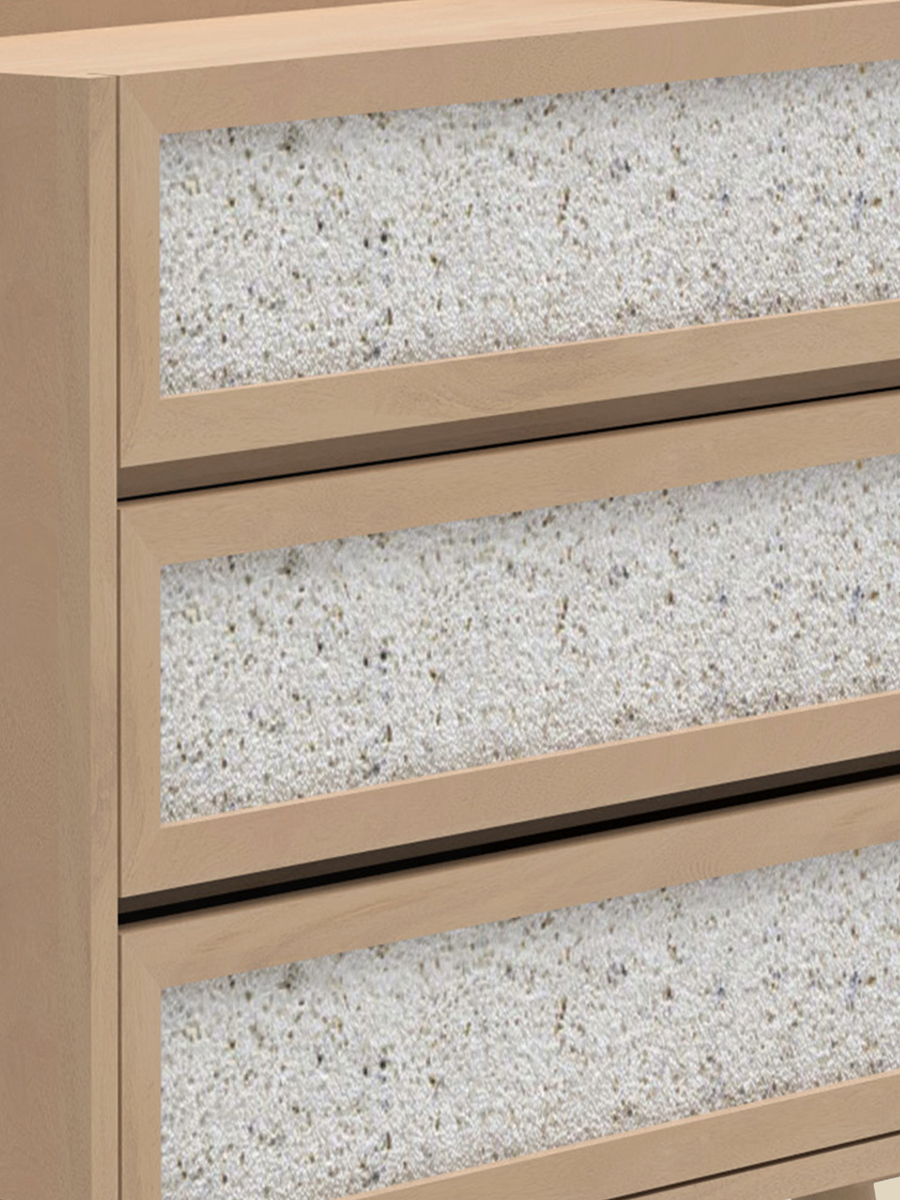 Stone Inlay, Compact Natural Finish