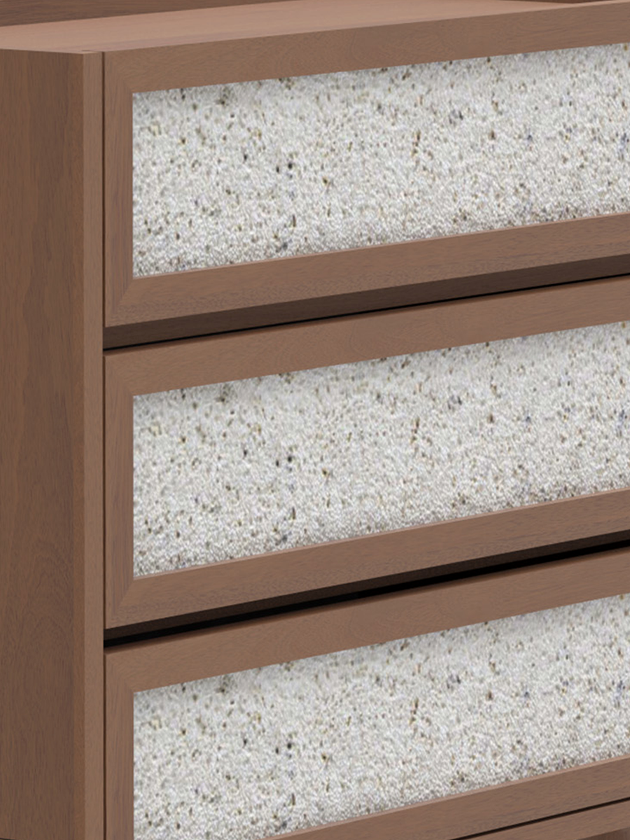 Stone Inlay, Walnut Depth
