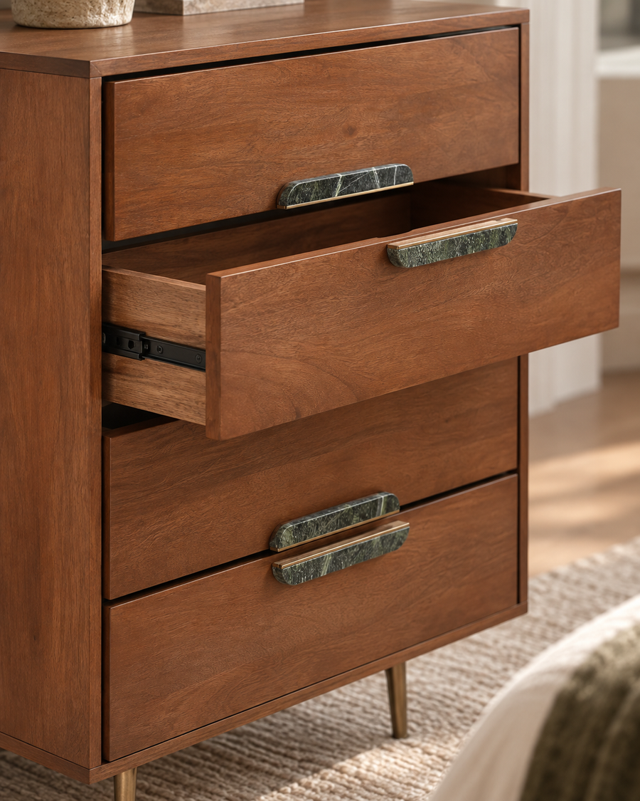 Four Drawers, Same Arched Lift