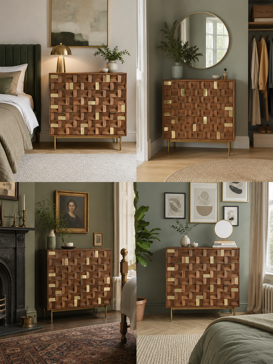 Three Roomy Drawers, Real Capacity