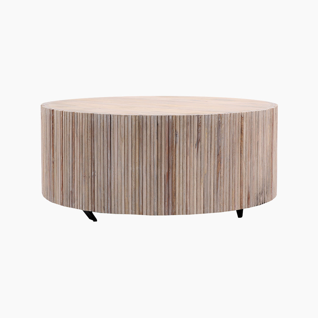 Brielle Drum Coffee Table