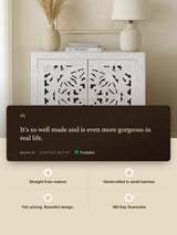 Solana Two Door Wooden Cabinet