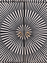 Sable Two Door Bone Inlay Cabinet