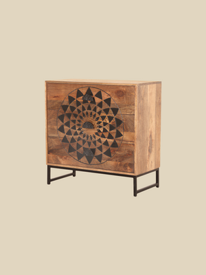 Koral Mango Wood Three Drawer Chest
