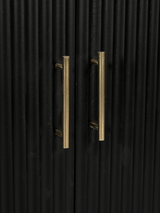 Simone Two-Door Marble Top Cabinet