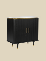 Simone Two-Door Marble Top Cabinet