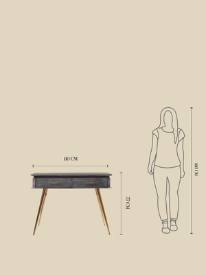 Carly Mango Wood Console Table