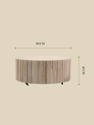 Nicole Mango Wood Coffee Table