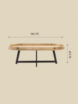 Sumin Mango Wood Coffee Table