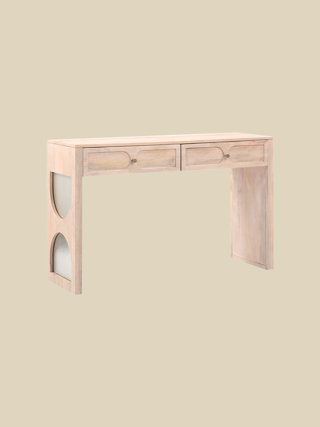 Veya Two Drawer Console Table