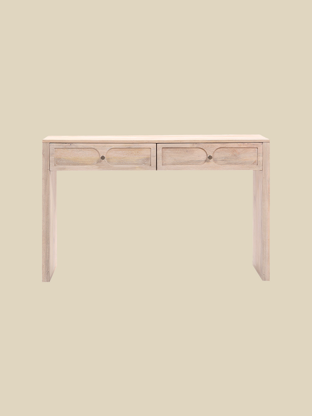 Veya Two Drawer Console Table