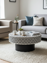 Simona Bone Inlay Coffee Table