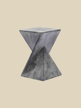 Zyra Z-Shaped Side Table