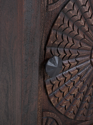 Zina Wooden Bedside Table