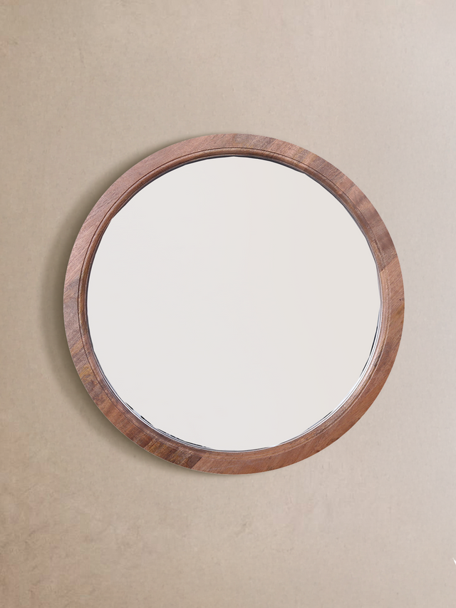 Mira Mango Wood Wall Mirror