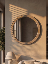 Ann Mango Wood Mirror