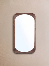 Cove Mango Wood Mirror - Warm Wood
