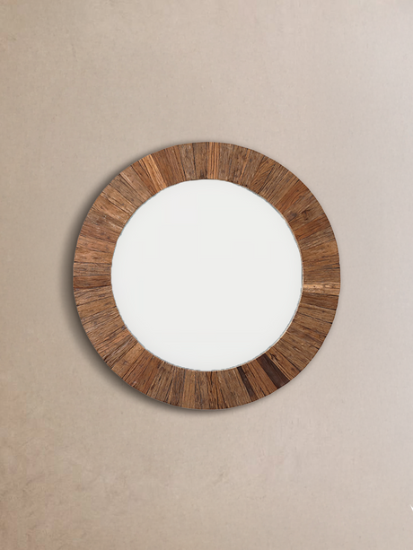 Zavi Reclaimed Wood Mirror - Large