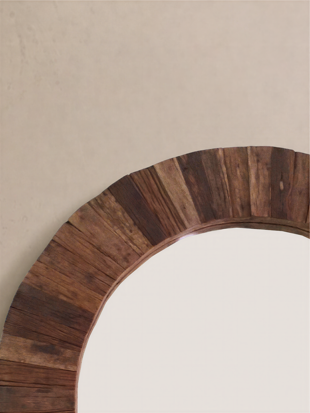 Zavi Reclaimed Wood Mirror - Large