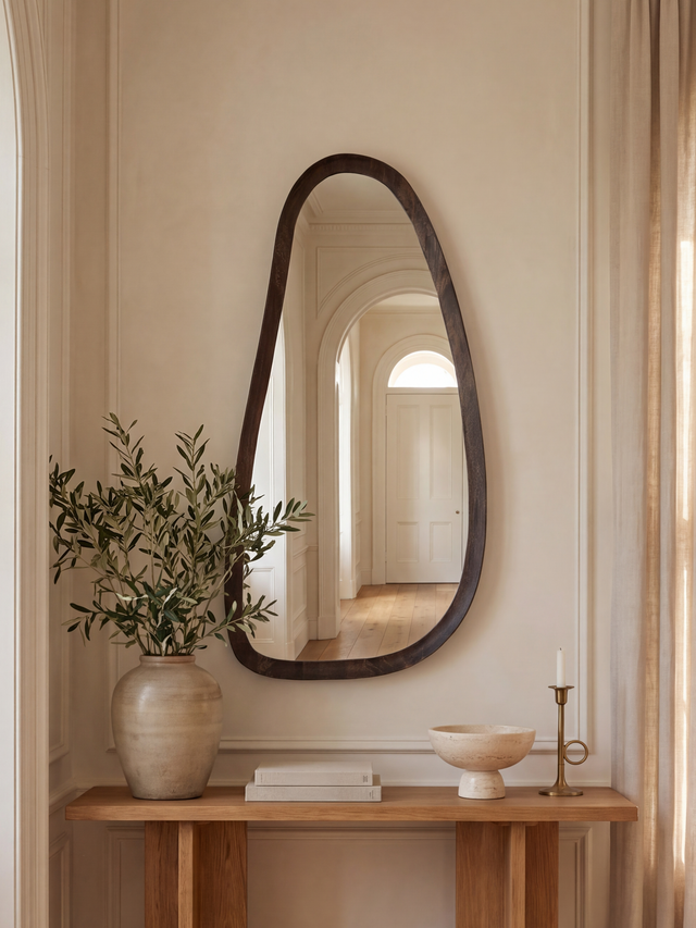 Ardel Mango Wood Mirror - Dark Wood