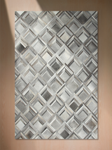 Ashen Hide & Wool Rug