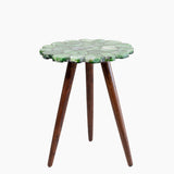 Astrid Green Agate End Table