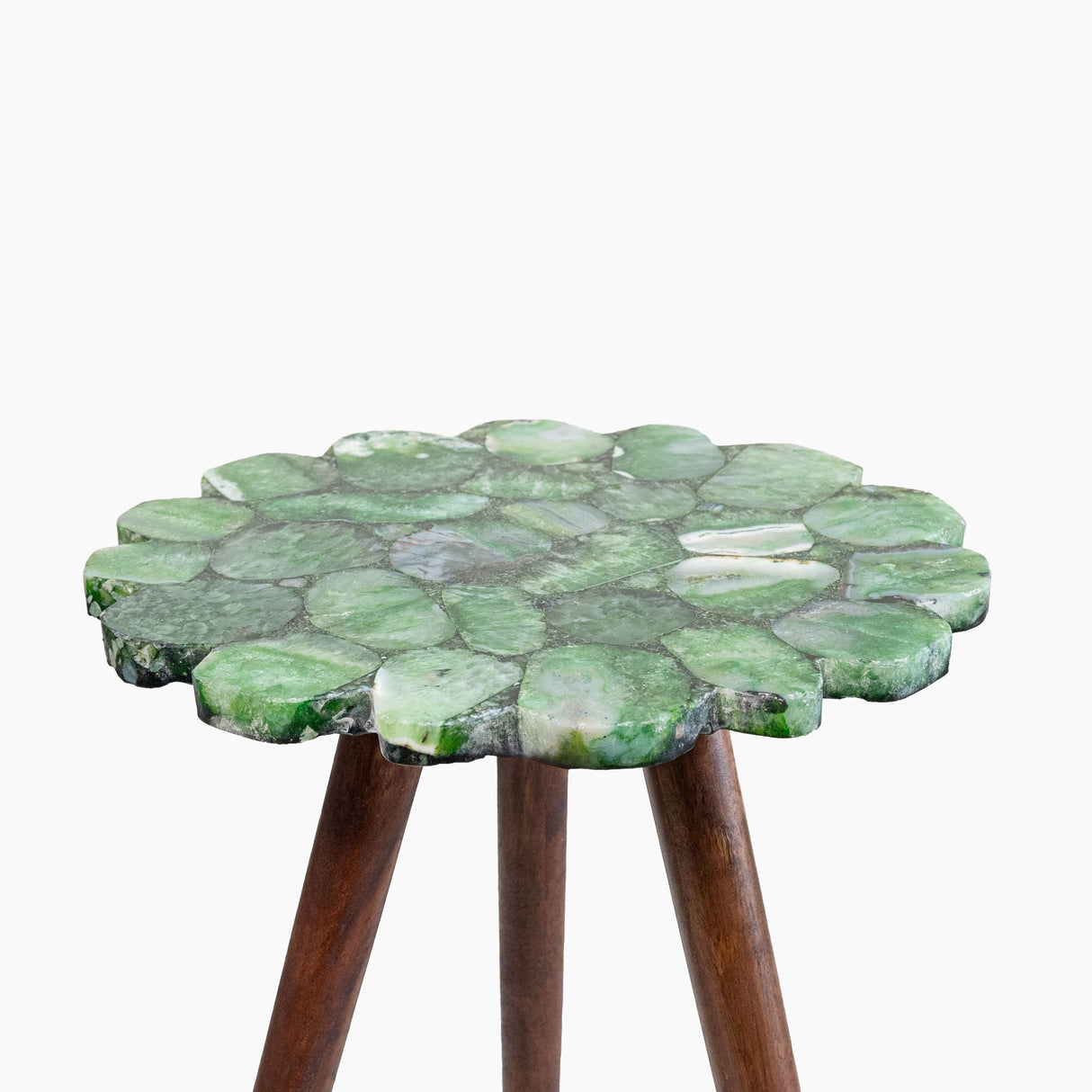 Astrid Green Agate End Table