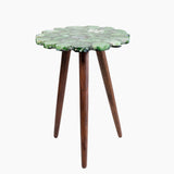 Astrid Green Agate End Table