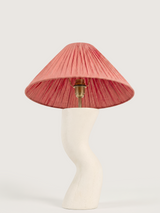 Charlotte Raffia Lampshade with Miru Paper Mache Base