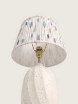 Clive Cotton Lampshade with Luma Paper Mache Base