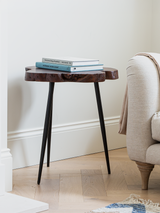 Logan Organic Shape Side Table - Small