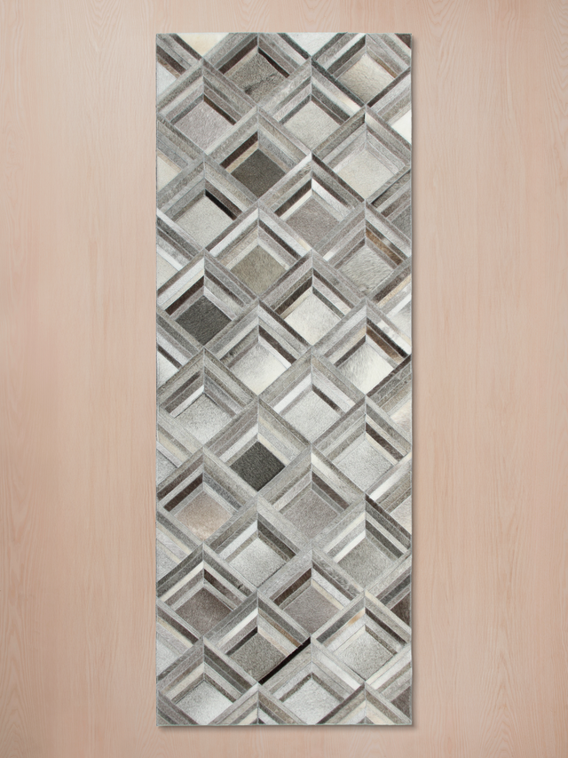 Ashen Hide & Wool Rug