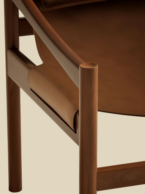 Ryan Acacia Wood Armchair