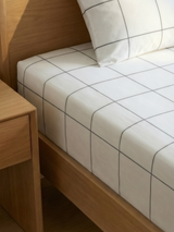 Ryan Organic Fitted Sheet Set